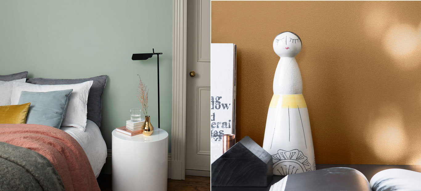 Welcome home kulörer i färgkartan